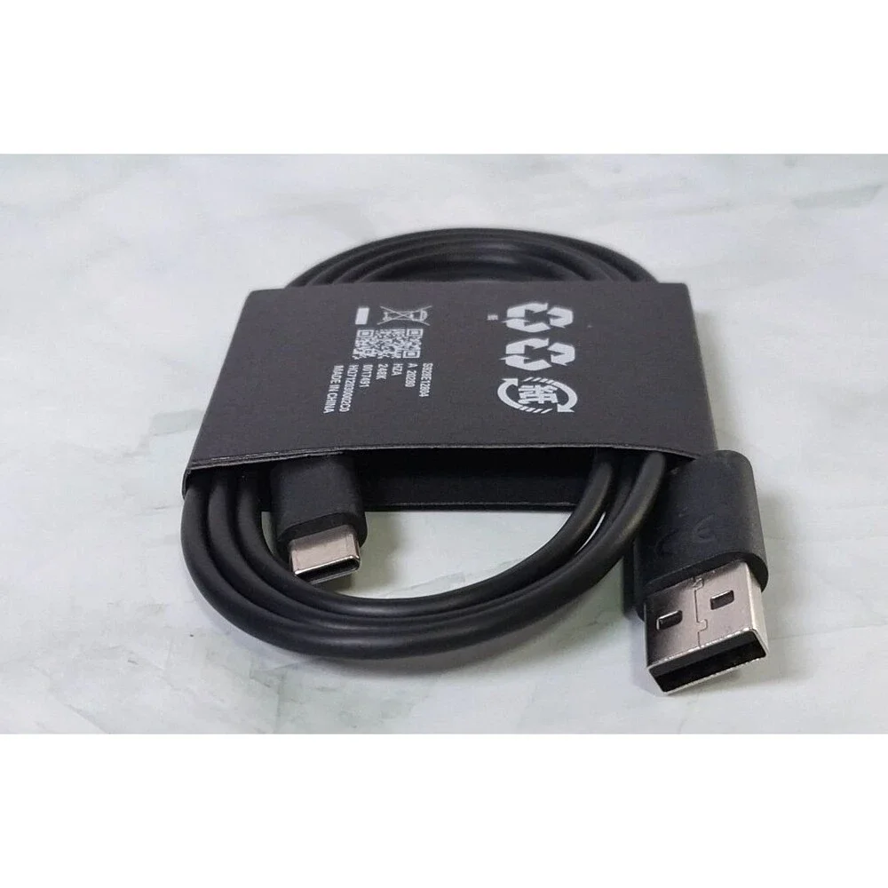 Motorola OEM USB-A to USB-C Charging Data Cable 3ft Black S928E12804 New